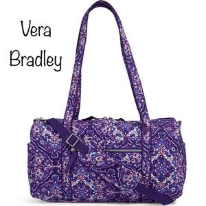 Vera Bradley Small Travel Duffel bag- Regal Rosette